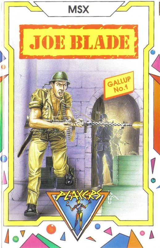 Joe Blade box art for Atari ST